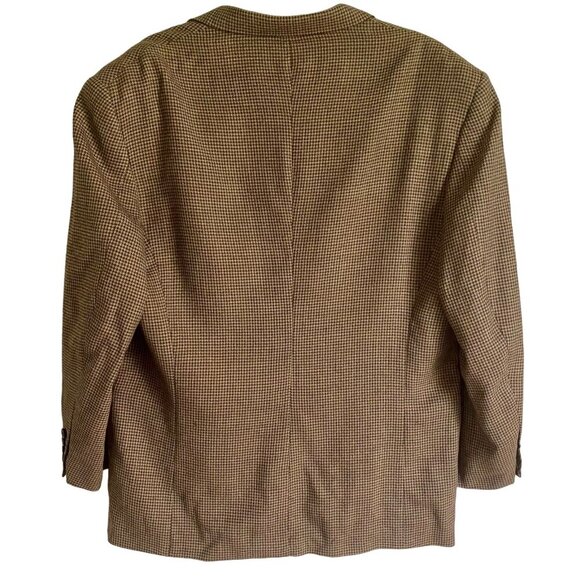 Oscar De La Renta Menswear 2 Button Wool Blazer  Jacket Men's 43R - Picture 7 of 12